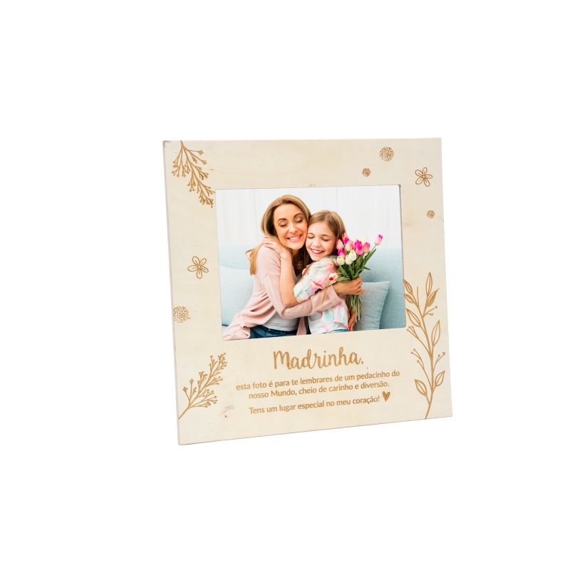 SET 2 P. FOTOS MADRINHA 30X30X1,2CM (Foto 15x20)