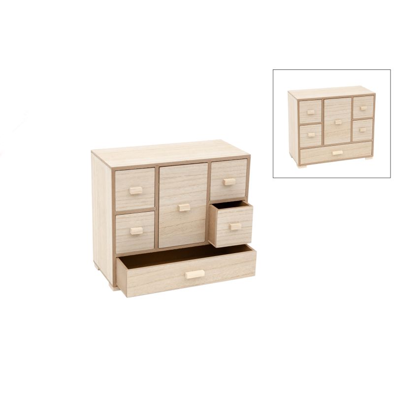 MOVEL C/6 GAVETAS 26X12X22CM