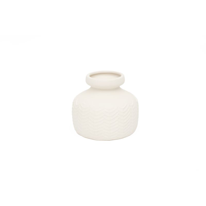 JARRA 16X14.5CM ZIG-ZAG