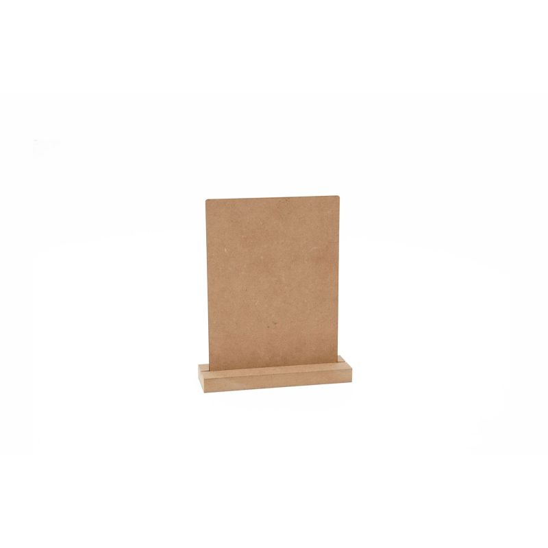 SET 4 SUPORTES MARCADOR DE MESA 12X15CM MDF