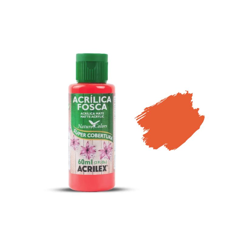 Tinta Acrílica Fosca Cenoura