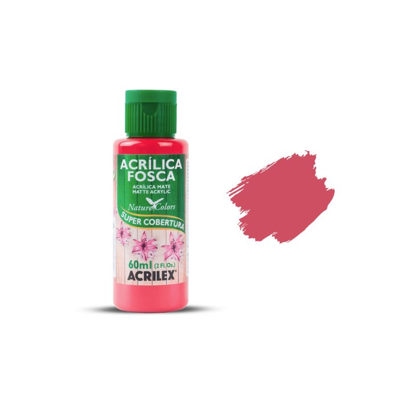 Tinta Acrílica Fosca Goiaba