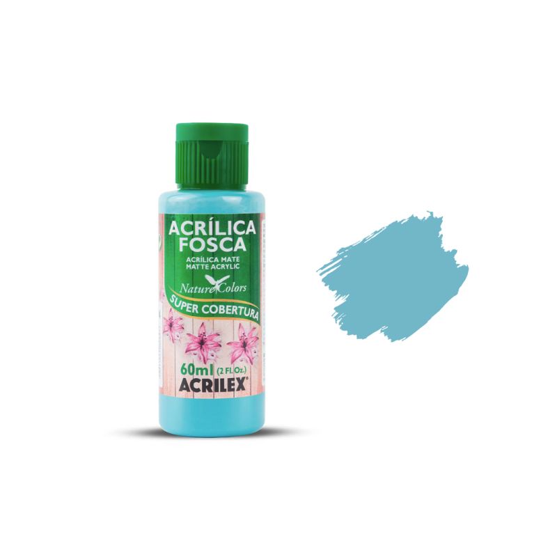 Tinta Acrílica Fosca Aqcua Marina 