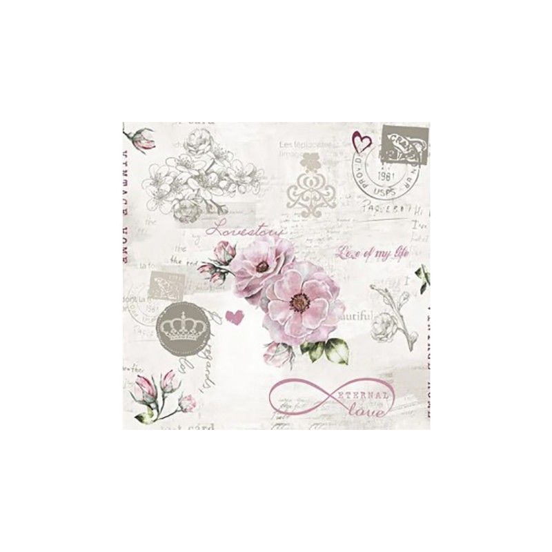 Guardanapo Eternal Love 30x30cm
