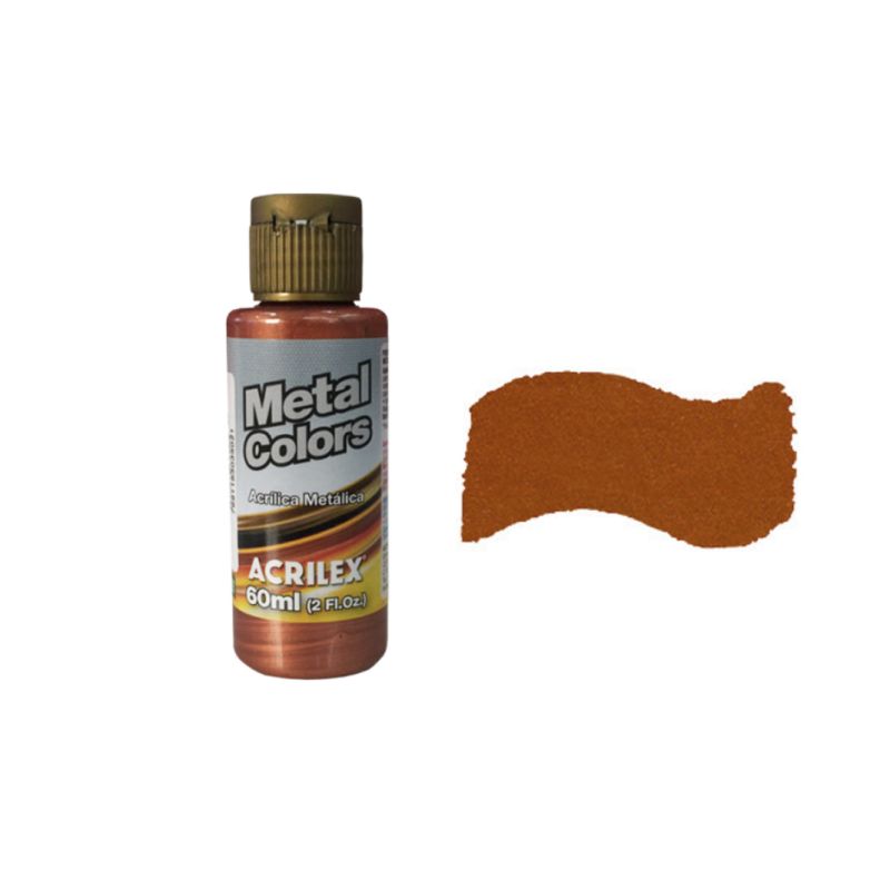 Tinta Acrílica Metal Cobre