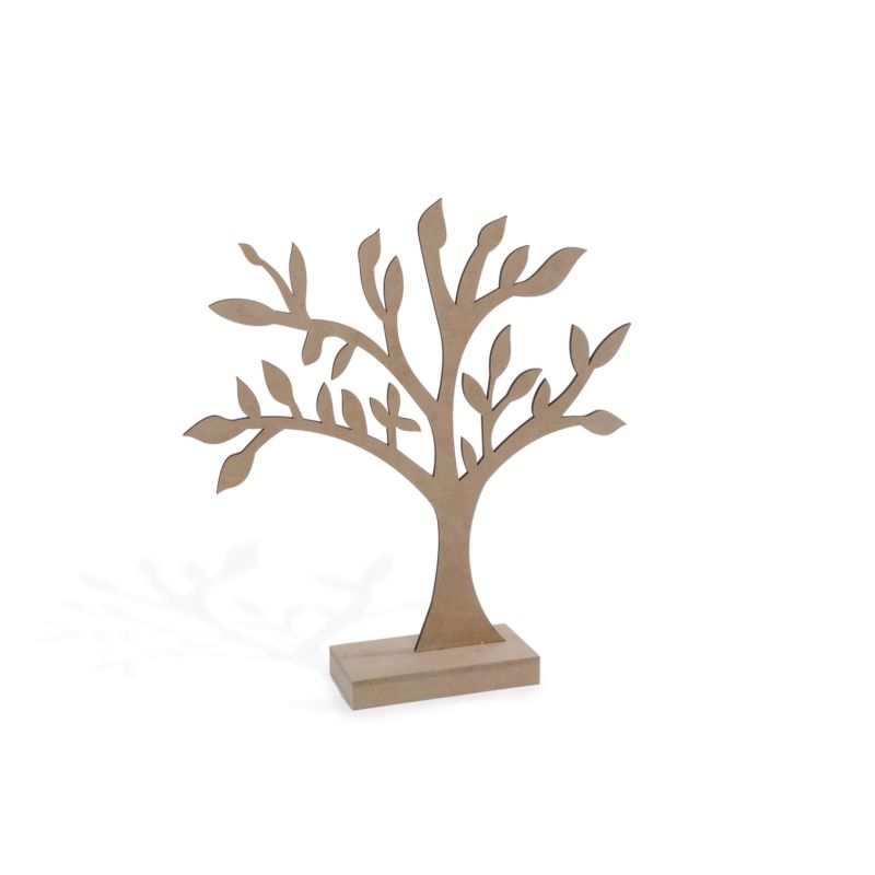 ARVORE C/BASE 35X37.5X0.5CM MDF