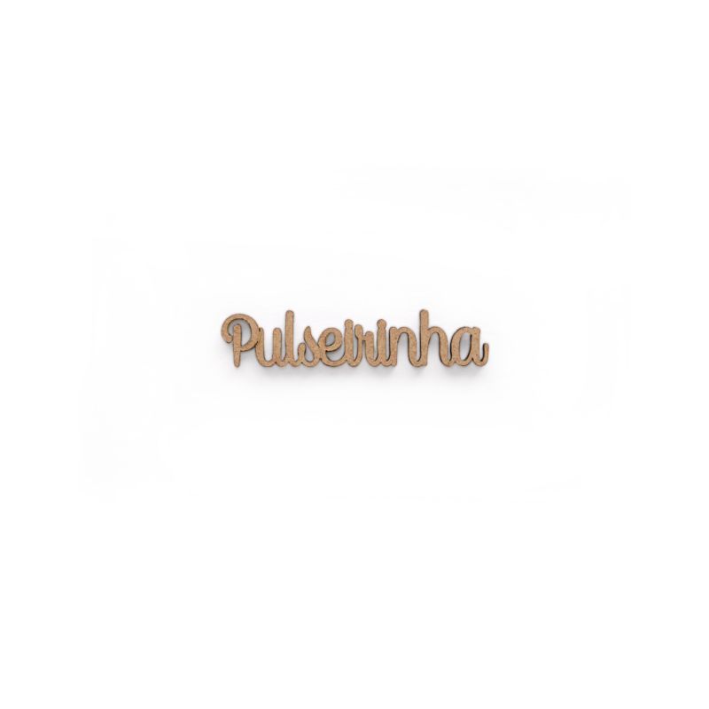 SET 12 PALAVRAS PULSEIRINHA 5.7X1.2X0.3CM MDF