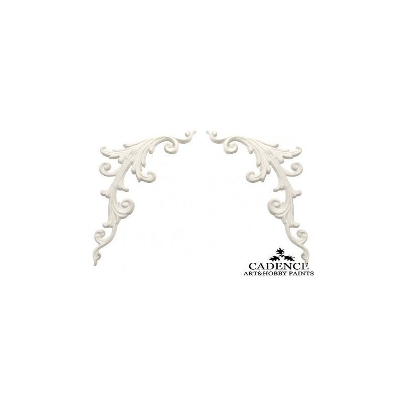 CONJUNTO DECORAÇÃO RESINA CADENCE 27.5x10.5 CM