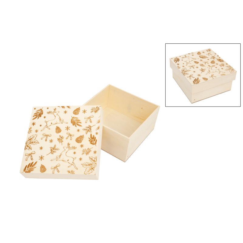 CAIXA NATAL 16X16X8CM