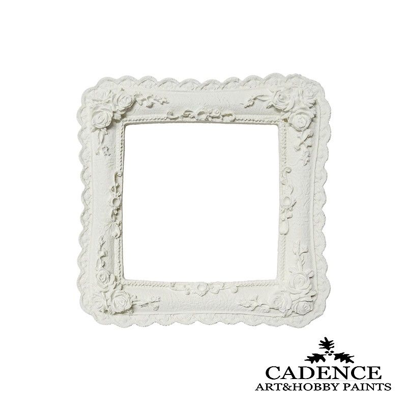 QUADRO PEQUENO FLORES CADENCE 13x13 / 8x8 CM