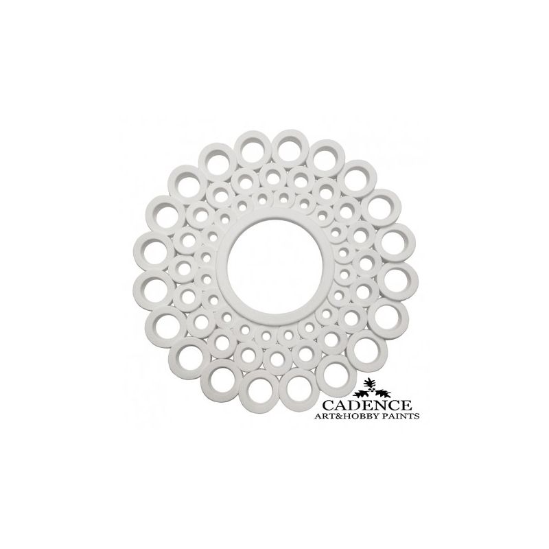 QUADRO CÍRCULOS CADENCE 24,5cm / 9,5 CM
