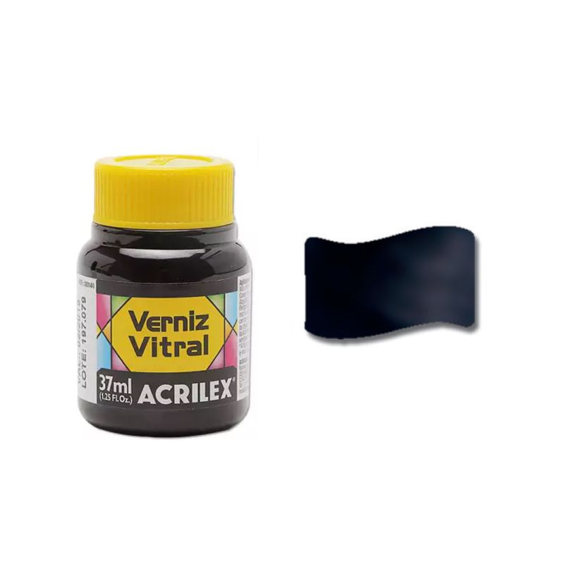 Tinta Vitral Preto