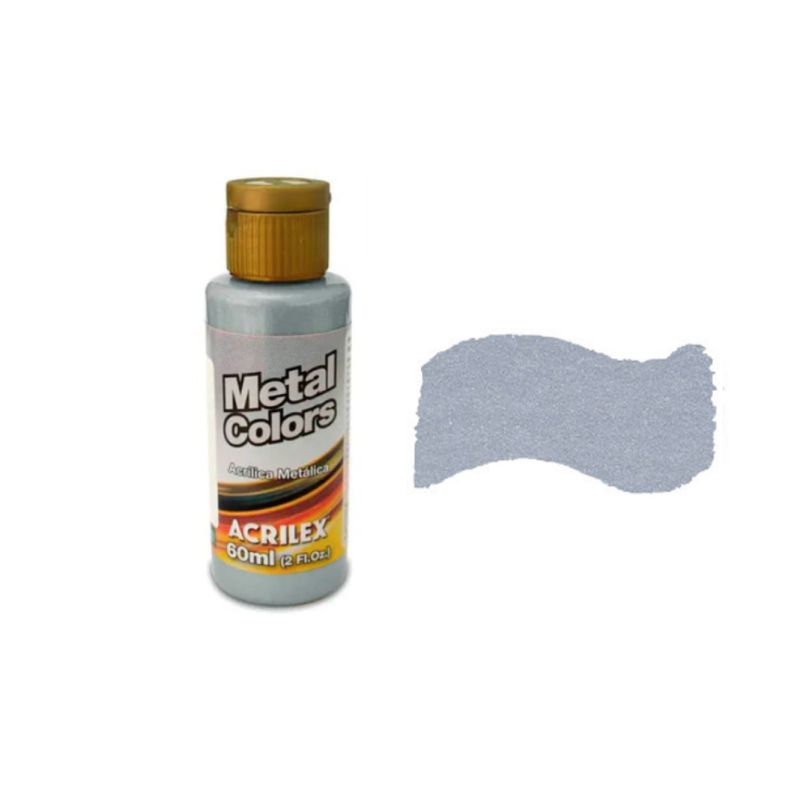 Tinta Acrílica Metal Aluminum