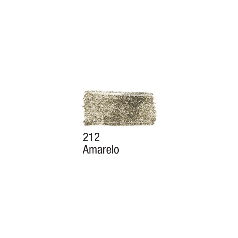 Tinta Teciedo Glitter Amarelo 