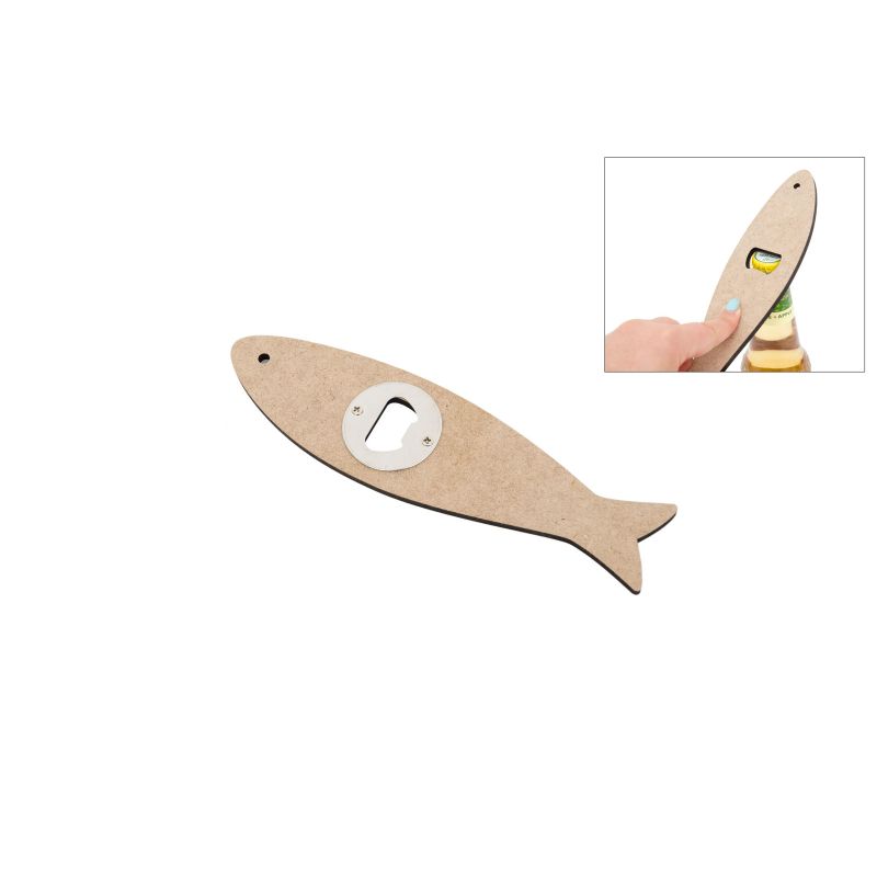 SET 6 SARDINHAS ABRE CARICAS 5.5X20.5X0.5CM MDF