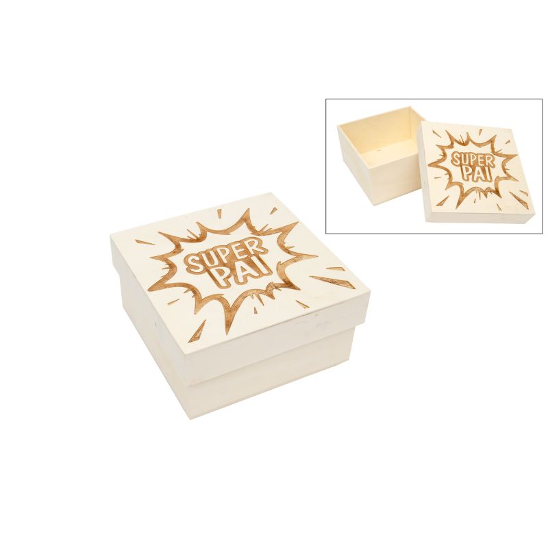 CAIXA SUPER PAI 16X16X8CM