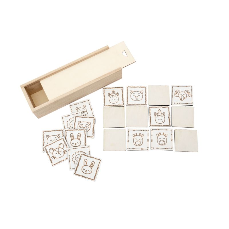 CAIXA 22X7X5.2CM C/ JOGO DA MEMÓRIA