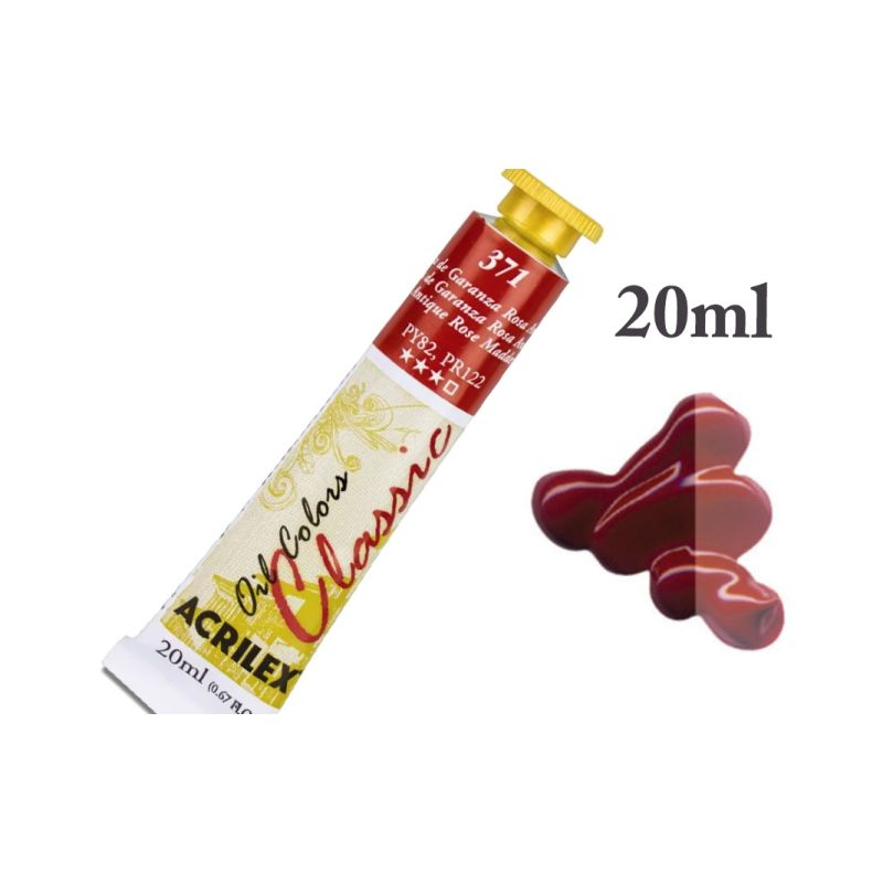 Tinta de Oleo Laca de Garanza Rosa Antiga