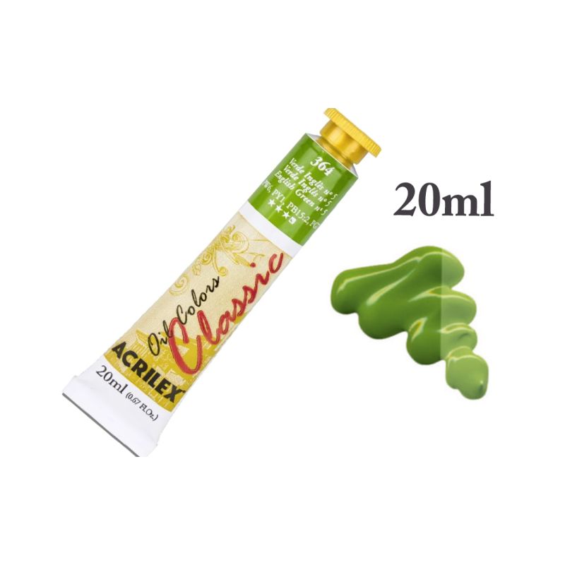 Tinta de Oleo Verde Inglês Nº5