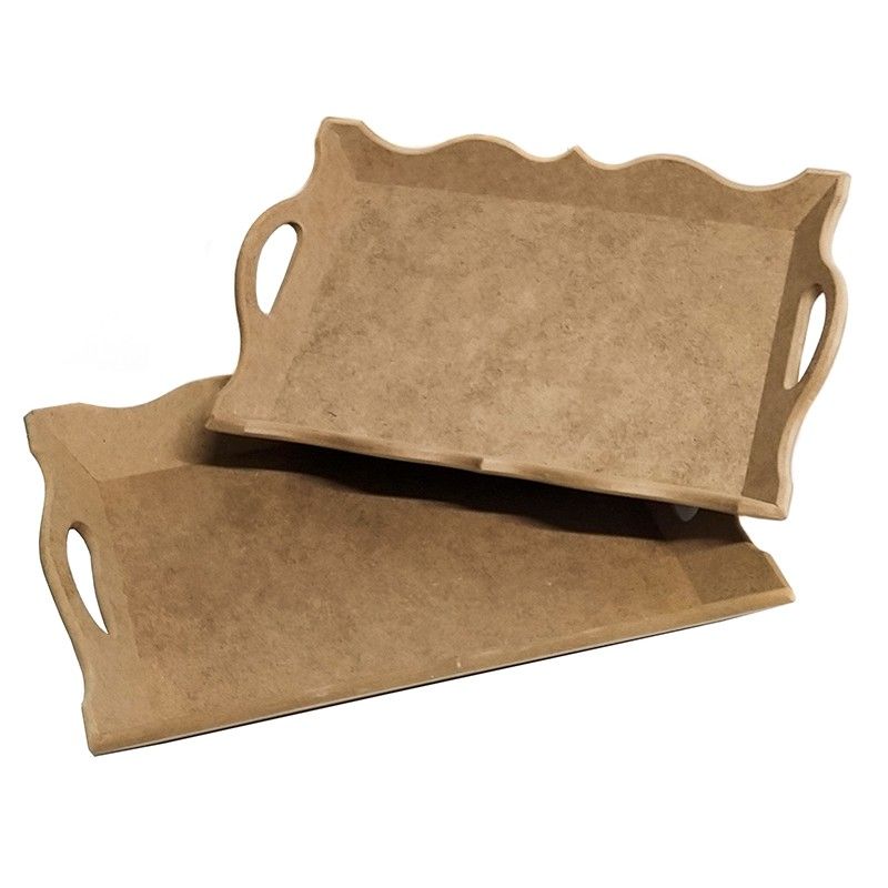 SET 2 bandejas 41x31x2,5 + 35x27x2,5cm