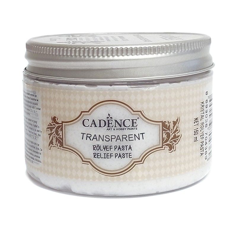 Pasta de Relieve TRANSPARENTE Cadence 150ml