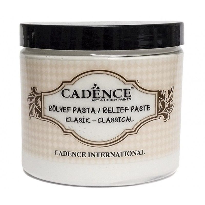 Pasta de Relieve CLÁSICA LISA 500ml Cadence