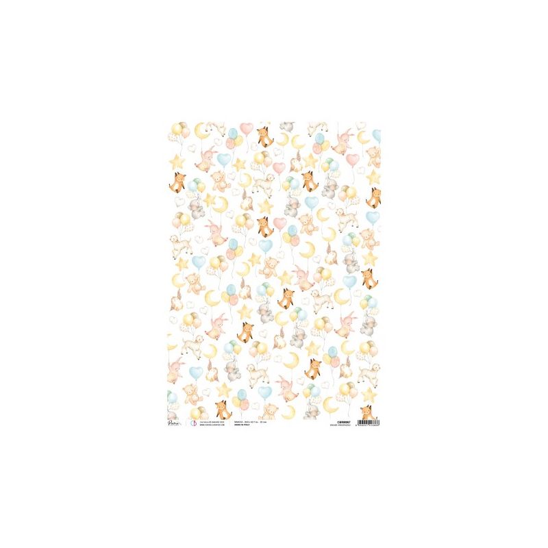 Rice Paper A3 Piuma Dreamy atmospheres