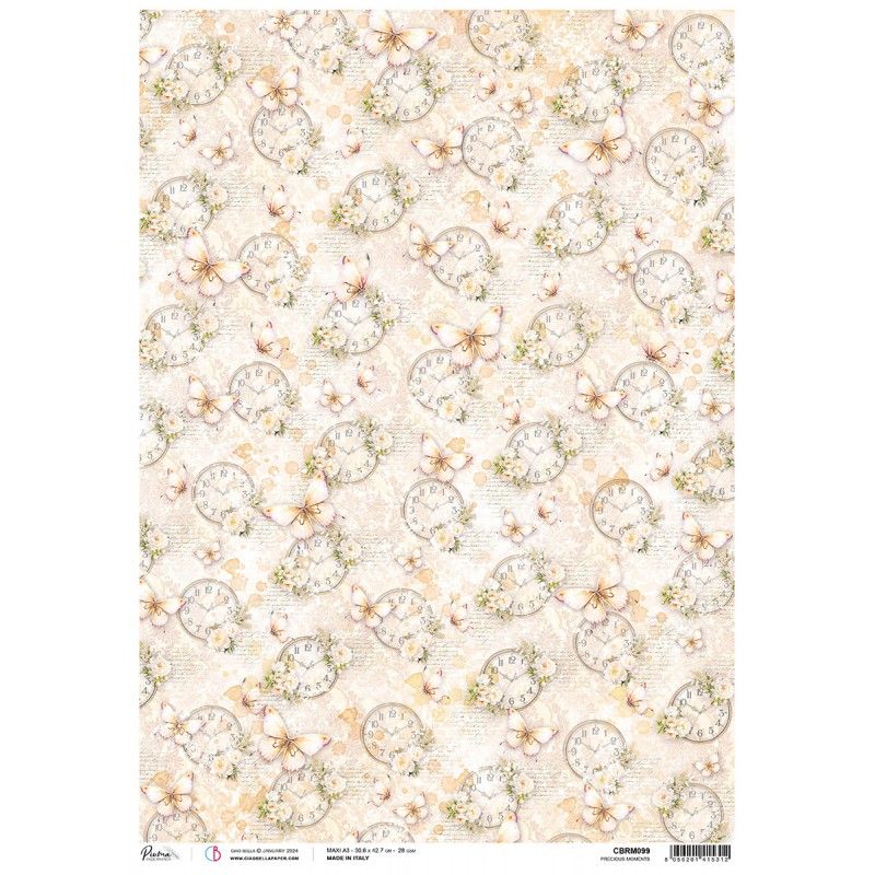 Rice Paper A3 Piuma Precious moments