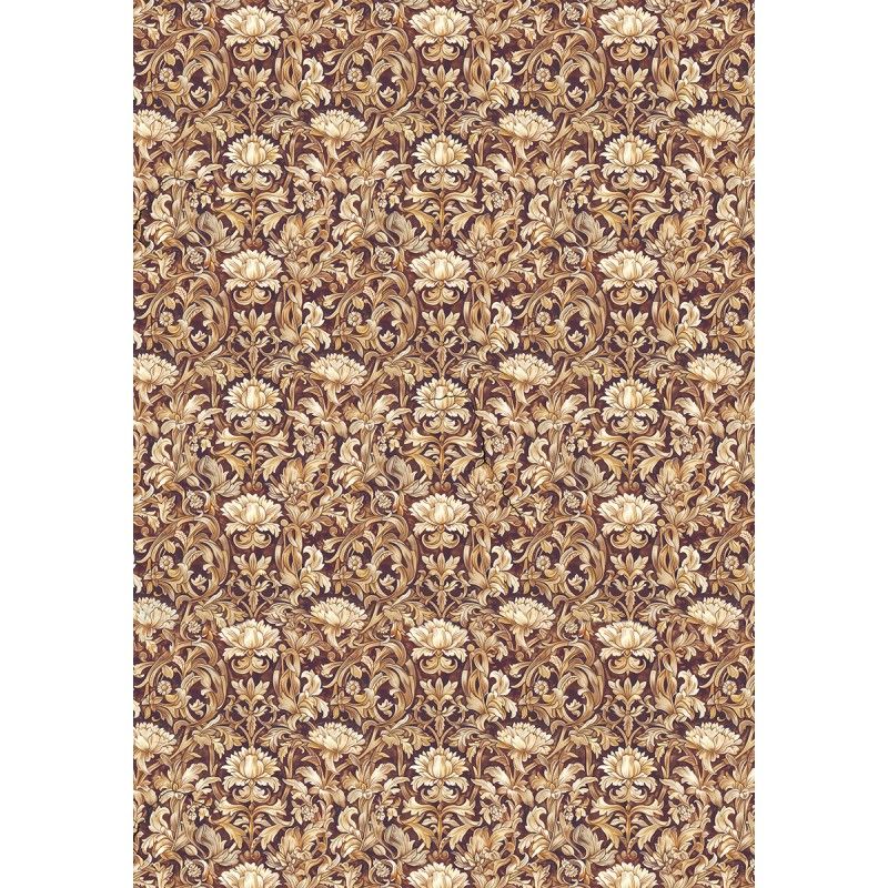 Rice Paper A3 Arabesque of flowers