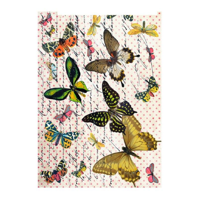 Papel de Arroz MARIPOSAS 30x41cm