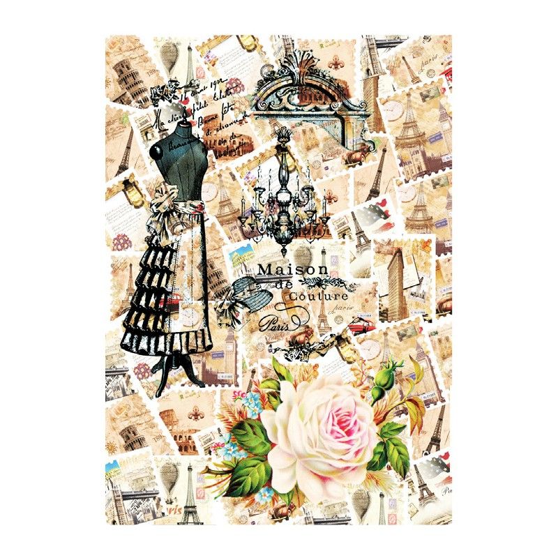 Papel de Arroz MAISON DE COUTURE 30x41cm