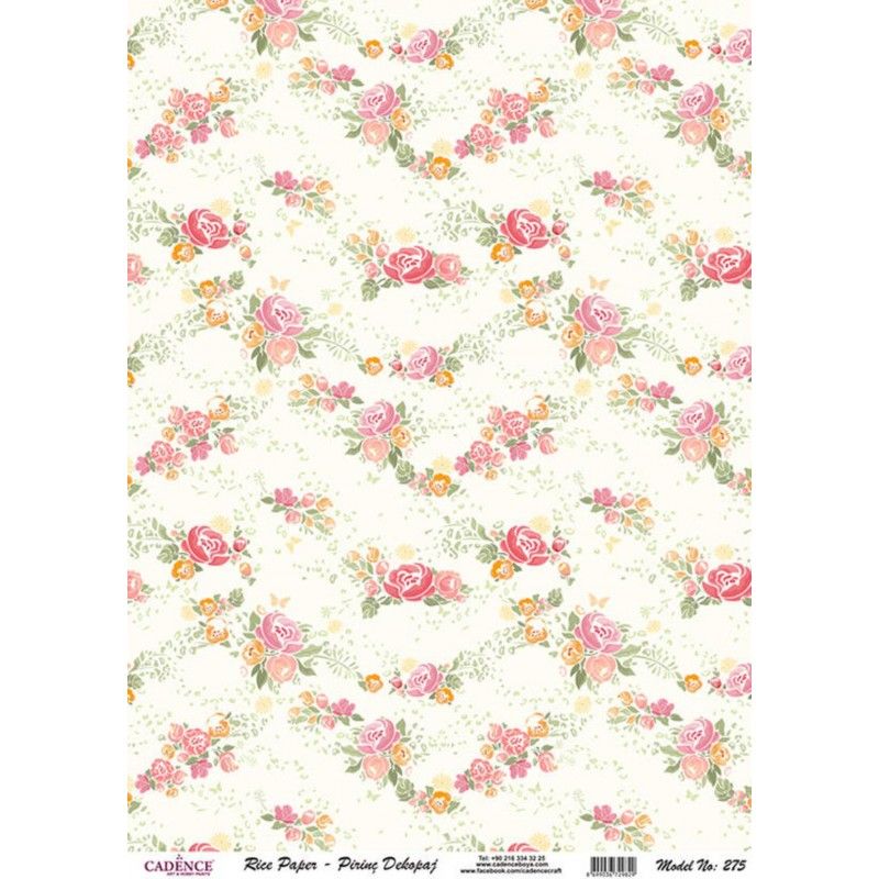 Papel de Arroz ROSITAS 30x41cm