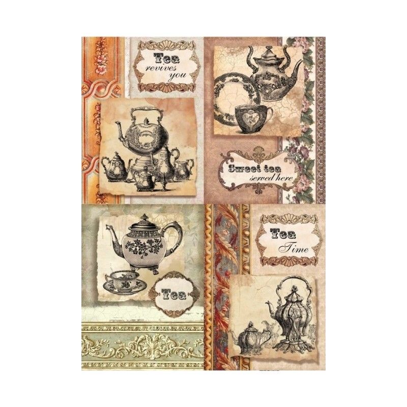 Papel de Arroz SWEET TEA 30x41cm
