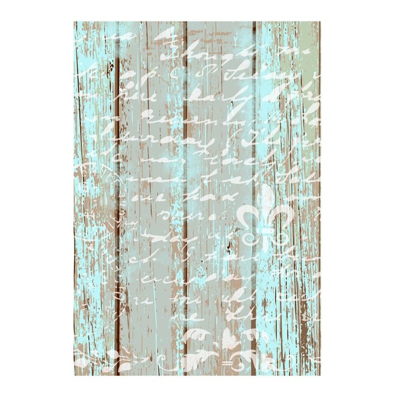 Papel de Arroz TEXTO EN MADERA 30x41cm