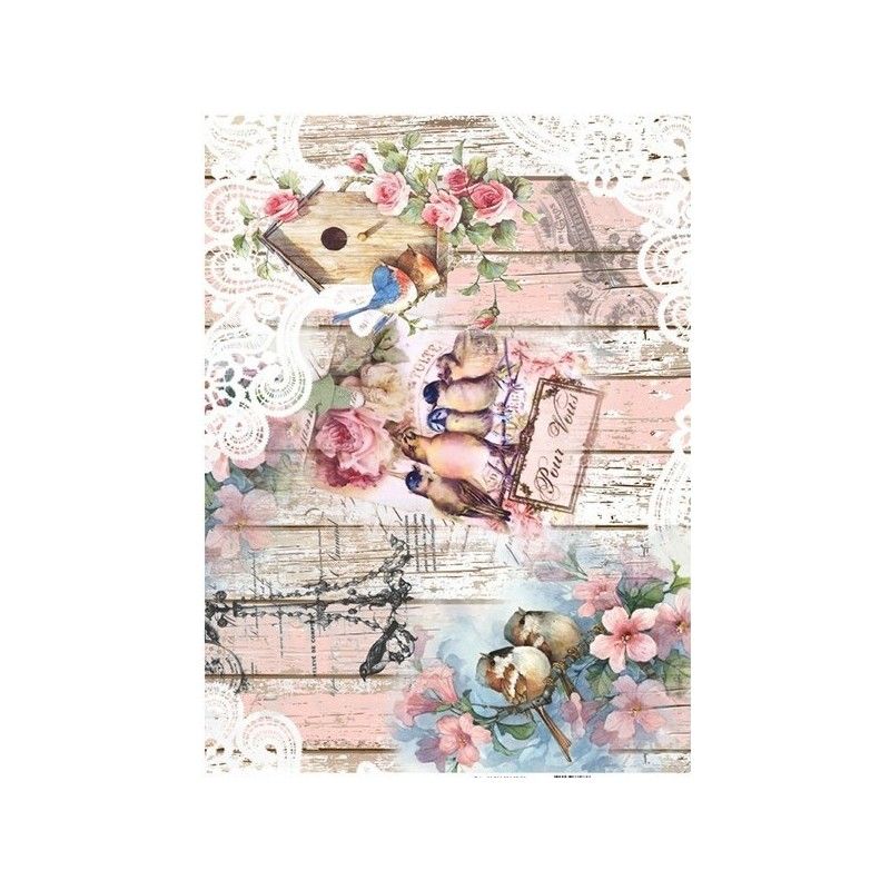 Papel de Arroz POUR VOUS 30x41cm