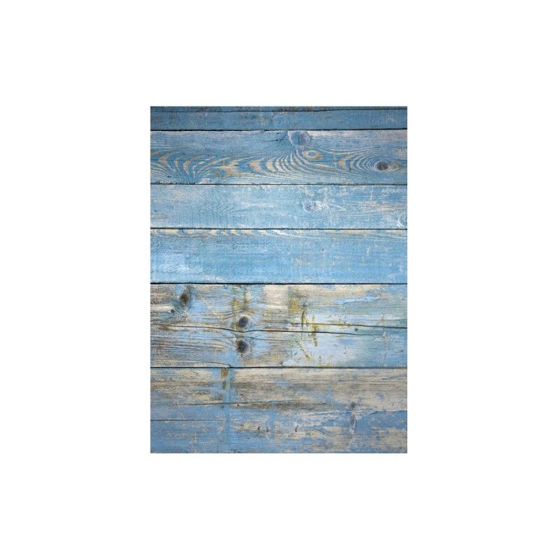 Papel de Arroz MADERA AZUL 30x41cm