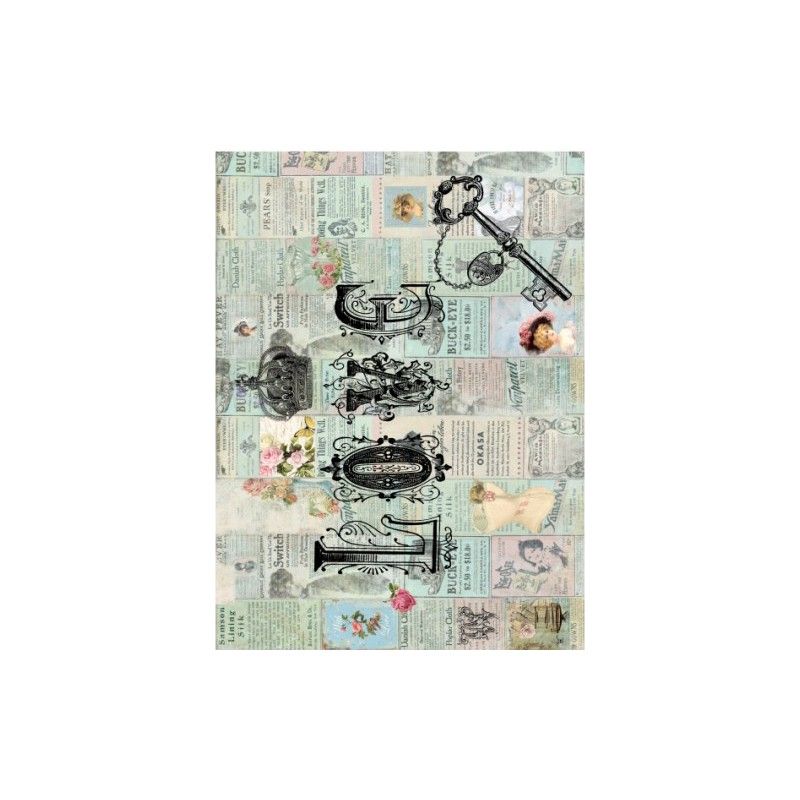 Papel de Arroz LOVE 30x41cm