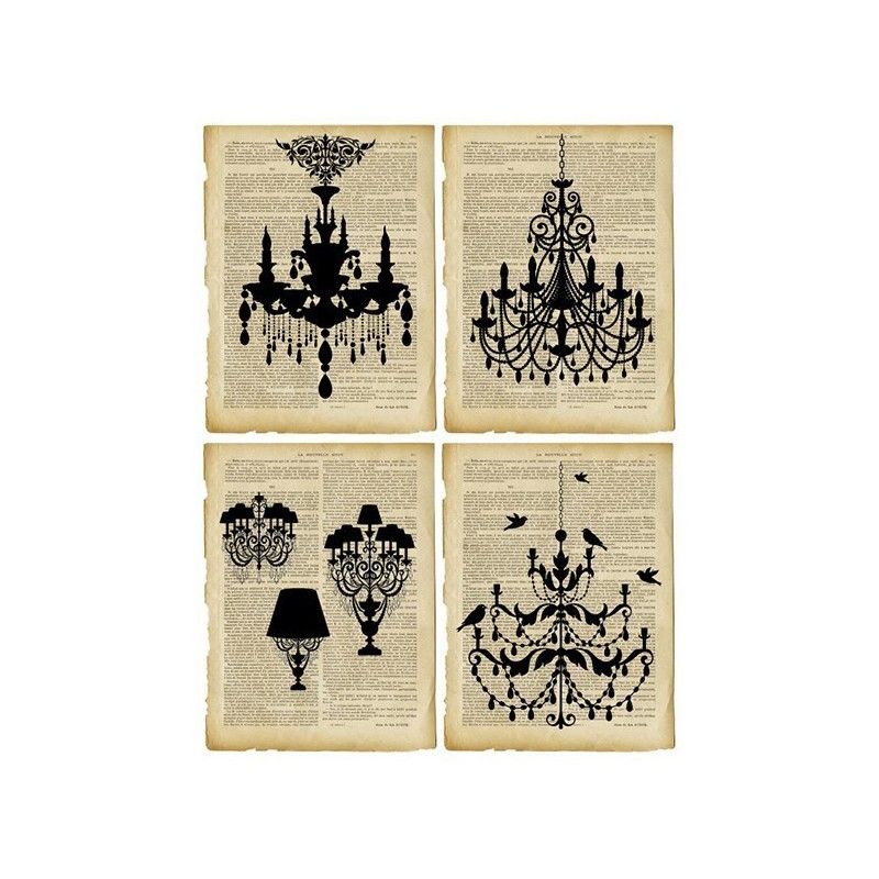 Papel arroz LÁMPARAS 30x41cm