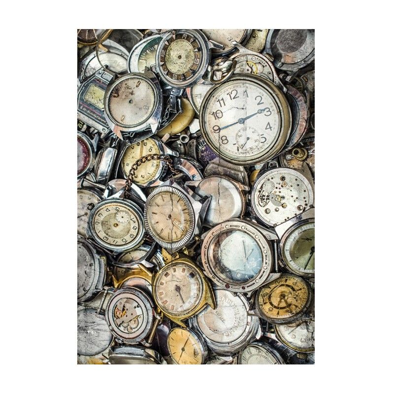 Papel de Arroz RELOJES ROTOS 30x41cm