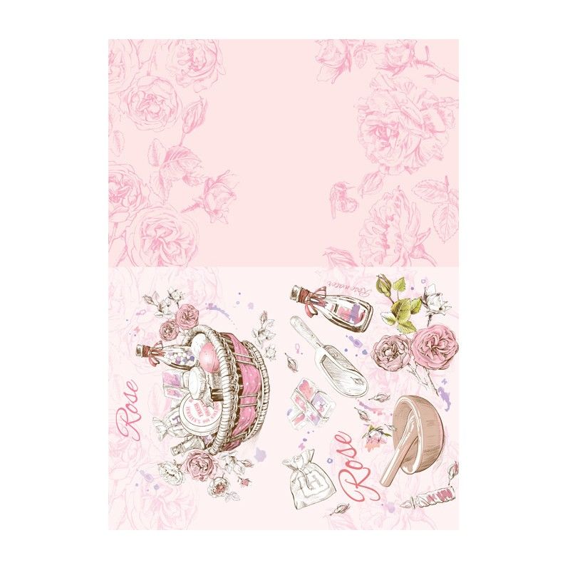 Papel de Arroz ROSE SPA 30x41cm