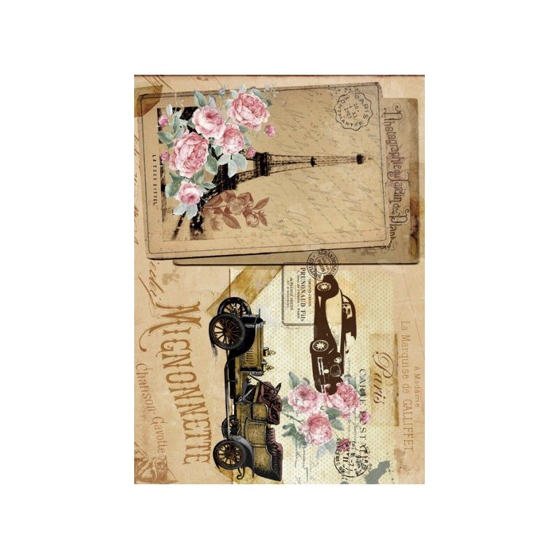 Papel de Arroz MIGNONNETTE 30x41cm