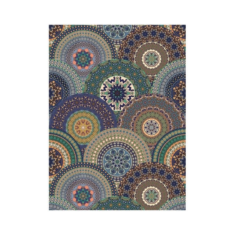 Papel de Arroz ETHNIC DISCOS AZULES 30x41cm