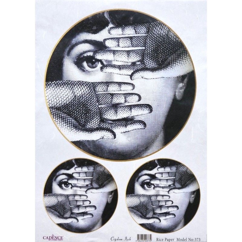 Papel arroz DreamArt Cadence A3