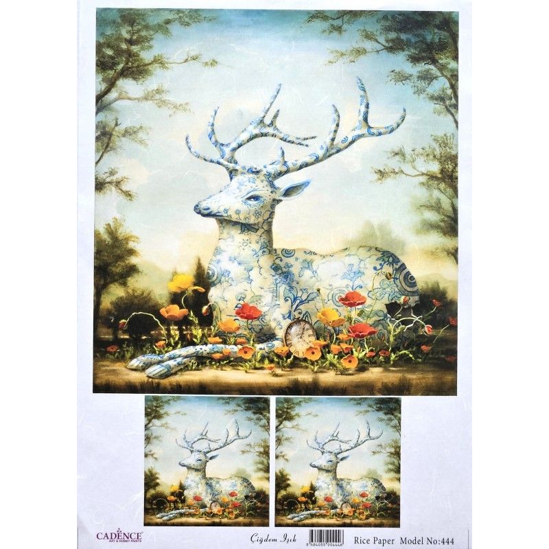 Papel arroz DreamArt Cadence A3