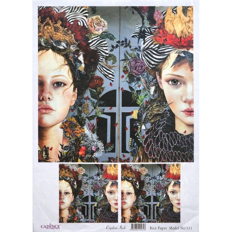 Papel arroz DreamArt Cadence A3