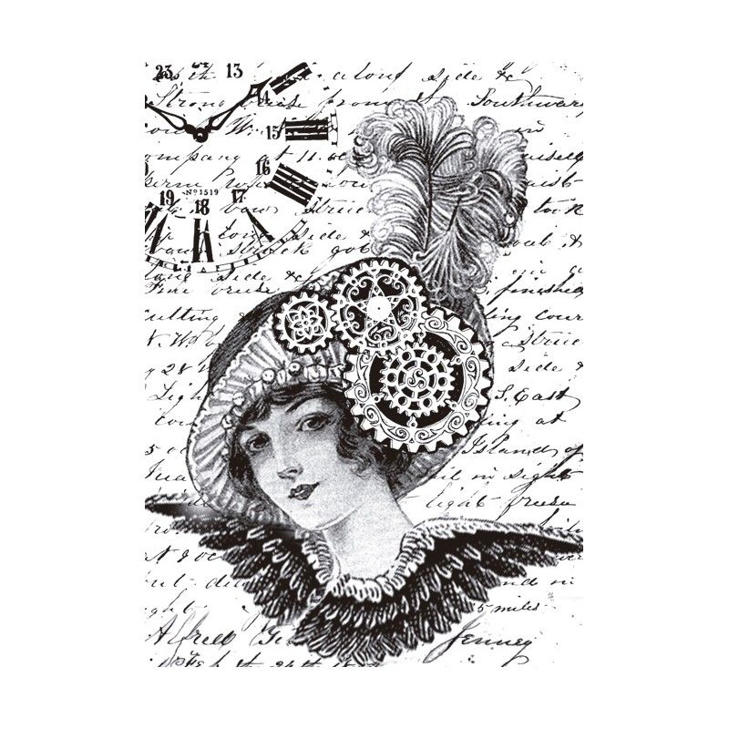 Papel de Arroz SEÑORITA CARTA 30x41cm