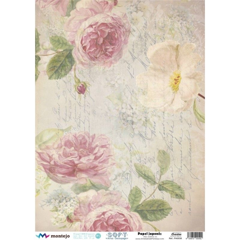 Papel de Arroz Soft A3 30x41cm