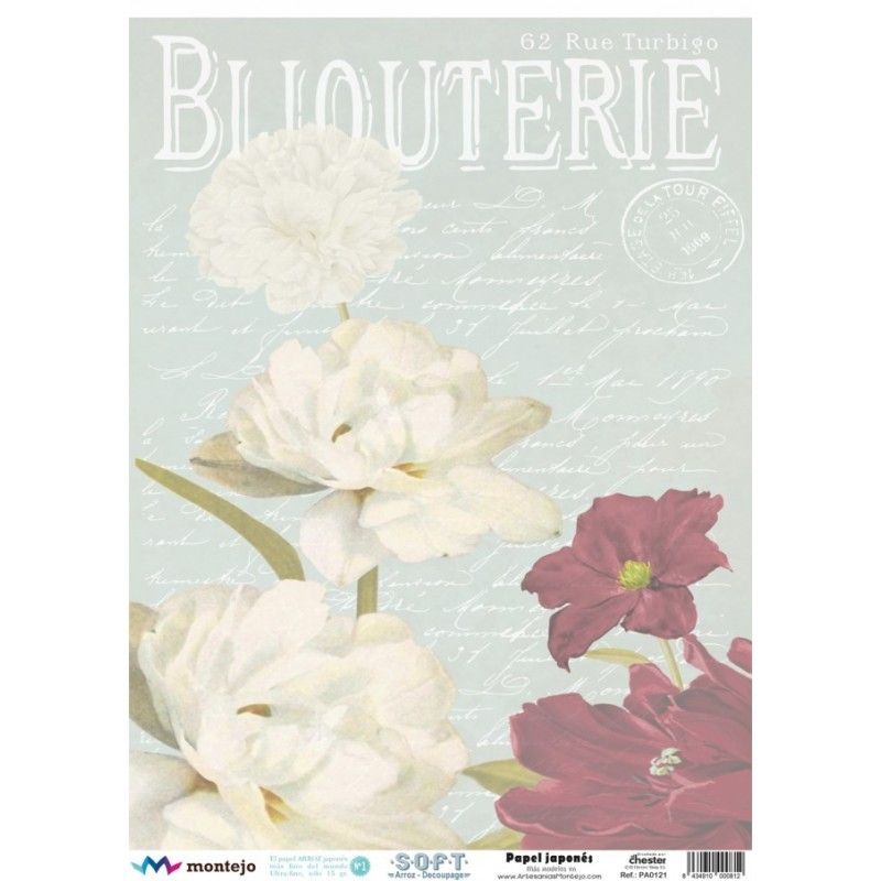 Papel de Arroz Soft A3 30x41cm