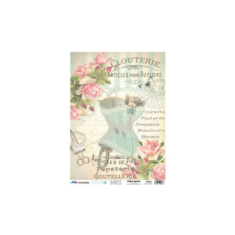 Papel de Arroz Soft A3 30x41cm