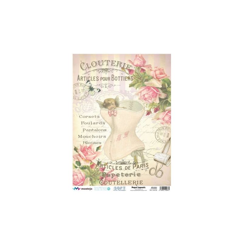 Papel de Arroz Soft A3 30x41cm